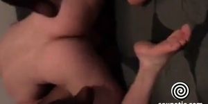 Girl getting fucked from a young bull - video 1