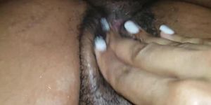 Husband Cums in Wife's Squirting Creamy Pink Pussy