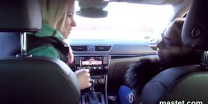 Nasty czech cutie spreads her narrowed twat to the unusual