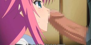 Busty nympho fucks until cumming  Anime hentai