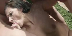 Wam granny urinated on while sucking