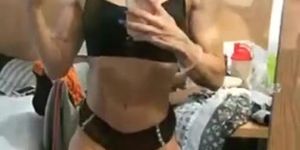 Juliana mota perfect female muscle legs