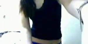 Sexy Girl Doing A Striptease
