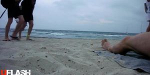 Public Beach Dickflash 2