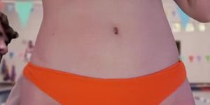 ENF SWIMSUIT STRIP