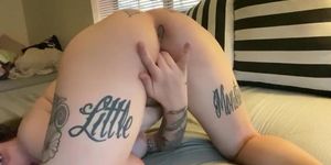 pushing air out of my cunt