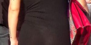 See through dress thong