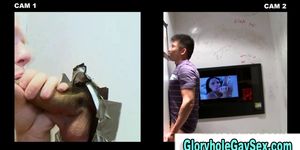 Asian straight guy gets sucked off