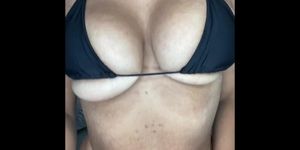 Wh0Snia- Teen Babe Bounces Her Huge Boobs Until They Fall Out