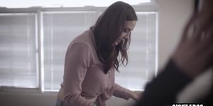 Wet petite teen banged by a bad uncle with big cock (Emily Willis)