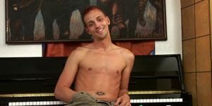 Piano playing twinks solo