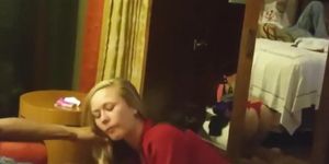 Husband shares his sexy wife with BBC on vacation