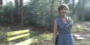 Mature in the woods