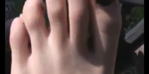 Princess Lexi foot worshipped