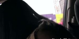 Hottie brunette gets her nice pussy pounded hard