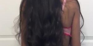 Skinny Teen Shakes Cum Out After Getting Creampied By Bbc