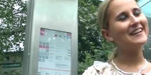 GERMANPICKUPS - german teen picked for her first porn