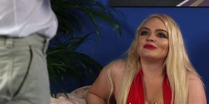 Glam cfnm babe humiliates