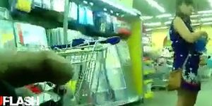 Flash Girl in Store