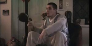 STR8 BOYZ SEDUCED - Stroking and Sucking Amateur Straight Boy - video 4