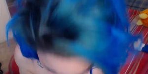 Deepthroat expert does posh extreme gagging
