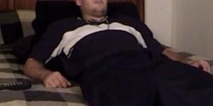 STR8BOYZ SEDUCED - Chubby straight bearcub jerking after gay bj