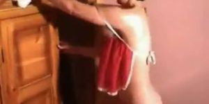 Kinky mom loves fetish dildo machine part2
