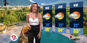 Gaby Lozoya culona marcando cameltoe en pantalon ajustado HD