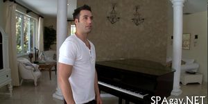 Sexy strokings for hot babe - video 11