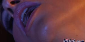 Two ravishing hotties pleasure their orgasmic pussies
