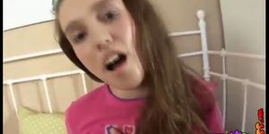 Cute teen fucked in the ass - video 1
