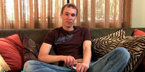 Newbie twink sucks dick