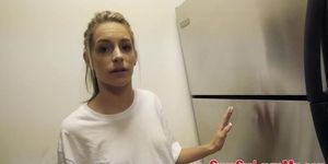 Sexy stepsis gets cum