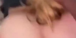 Thick ass White Teen with Jiggly Ass Takes back Shots