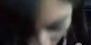 Italian car blowjob and cum in mouth - video 1