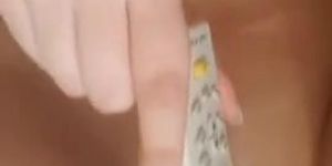 I don't have sex toy so i decided to mastrubate with remote controller at home