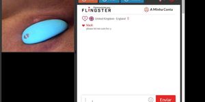 Omegle Flingster MILF Masturbate