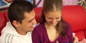 Shlong sucking dutch teen