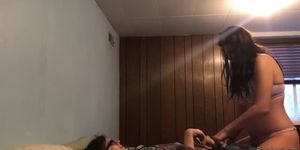Amateur teen couple sexy fucking in homemade video - video 1