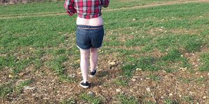 Alice - Wetting my shorts in nature (from my compilation)