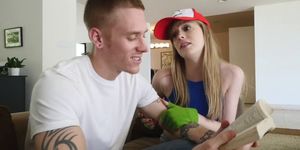 Training My Stepbro starring Dolly Leigh