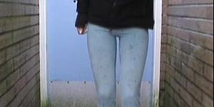 Pissed Her Pants In Public