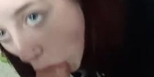 Slutty 18 year old blows me