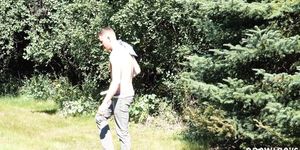 GROWLBOYS - Boy with big dick gets fucked bareback by monster cock