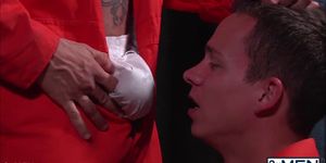 Hard cock dudes pounded each other (Garrett Cooper, Rafael Alencar)