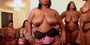 American BBW Massive Gangbang