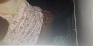 Baby momma snuck me in ha dude apartment again (i tell her she my hoe doe)