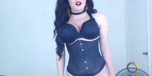 Luscious Amateur Tranny Nymphomaniac - video 1