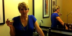 Spermeating lady (d) (Diana Rossi, Lady Dee)