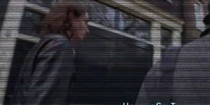 Real hooker sucks cock